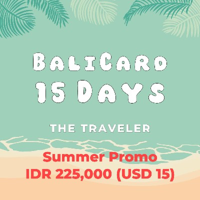 Bali Discounts Card Pass Deals 15 days